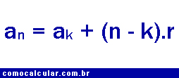 formula da PA formula da PA