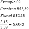 Gasolina ou Etanol