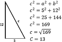 Teorema de Pitágoras Exercícios Resolvidos
