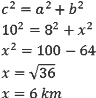 Teorema de Pitágoras Exercícios Resolvidos 08
