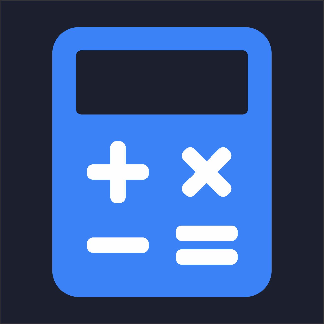 Ícone calculadora